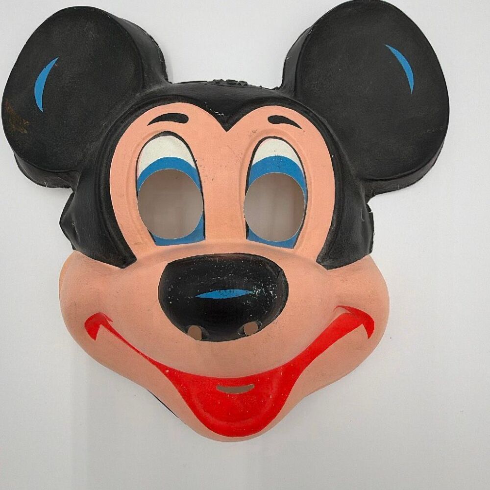 Disney Mickey Mouse Vintage Mask Ben Cooper Brooklyn USA